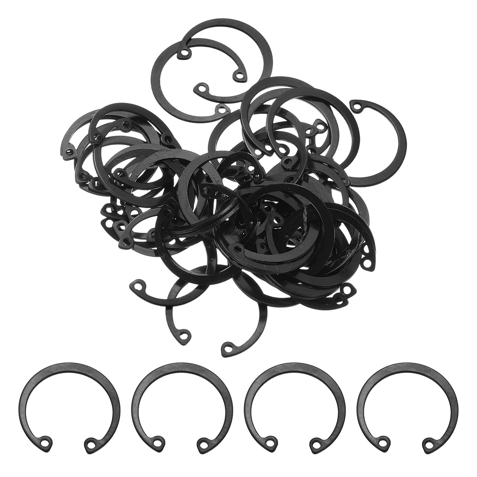 Internal Retaining Rings - 20 Pcs 65Mn Steel -7 Internal Retaining Rings - 20 Pcs 65Mn Steel -7