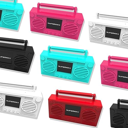 Miniatura 8 de Bumpboxx MicroBoom - Collar portátil con altavoz Bluetooth Boombox  Altavoz portátil Bluetooth  Incluye cadena de 24 pulgadas y batería recargable