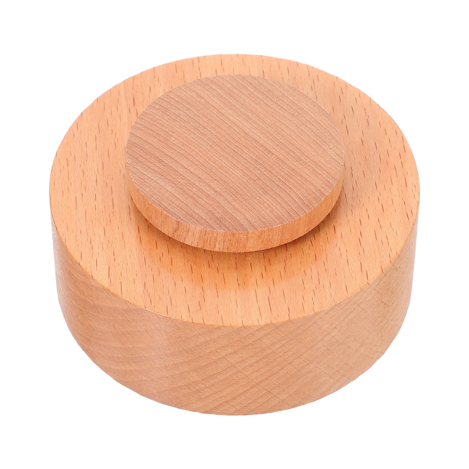 Base de madera redonda para caja de música proyectos artesanales y regalos