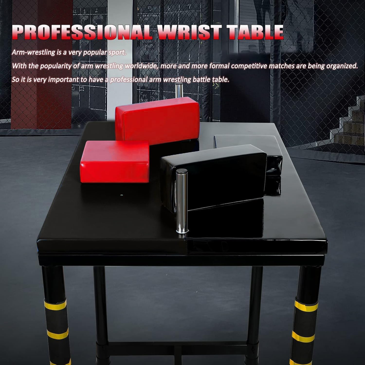Arm Wrestling Battle Table, Arm Wrestling Training Equipment Wrist, Home Gym Equipment for Arms Training, Ideal for Home, Office Entertainment