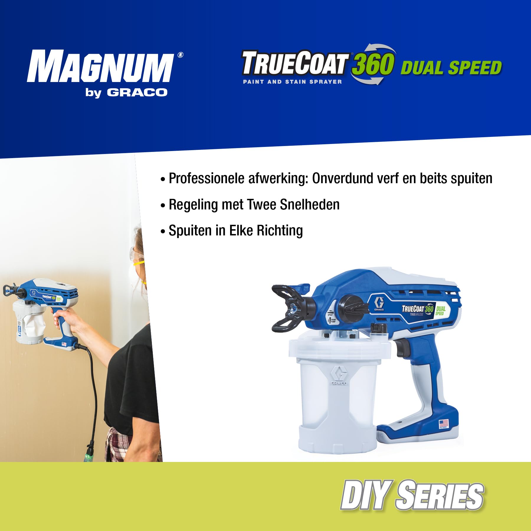 Paint Sprayers 360 Vsp Graco Truecoat Sprayer Magnum By Graco