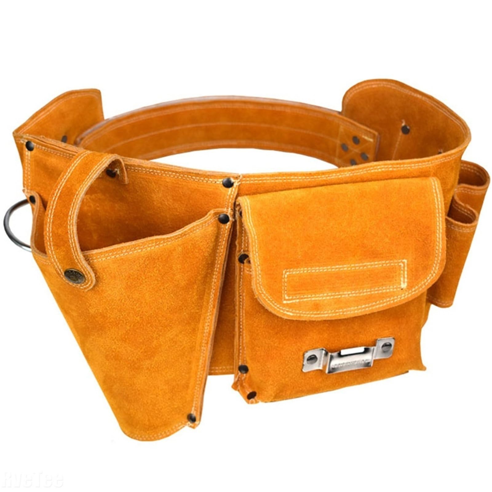 Étui pour perceuse Étui de perceuse en Cuir Vache, Sac à Outils Taille, Ceinture électrique Durable, Pochette avec for, Tournevis