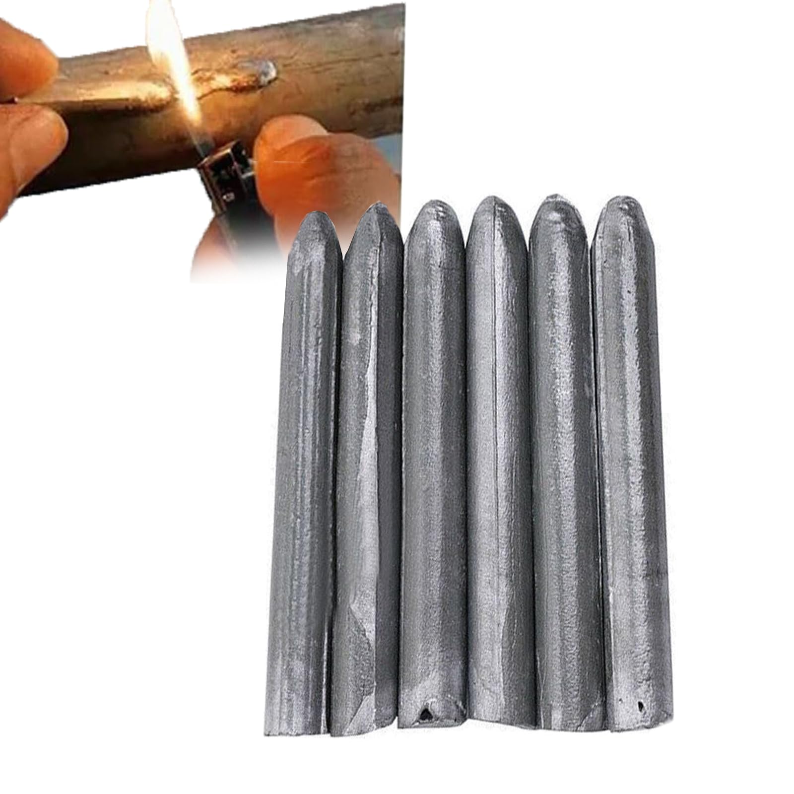 OADAA 6/12Pcs Low Temperature Universal Welding Rod, Easy Welding Electrode Aluminum Rod, Aluminum Welding Rods, Easy Melt for Aluminum Rods, 6Pcs
