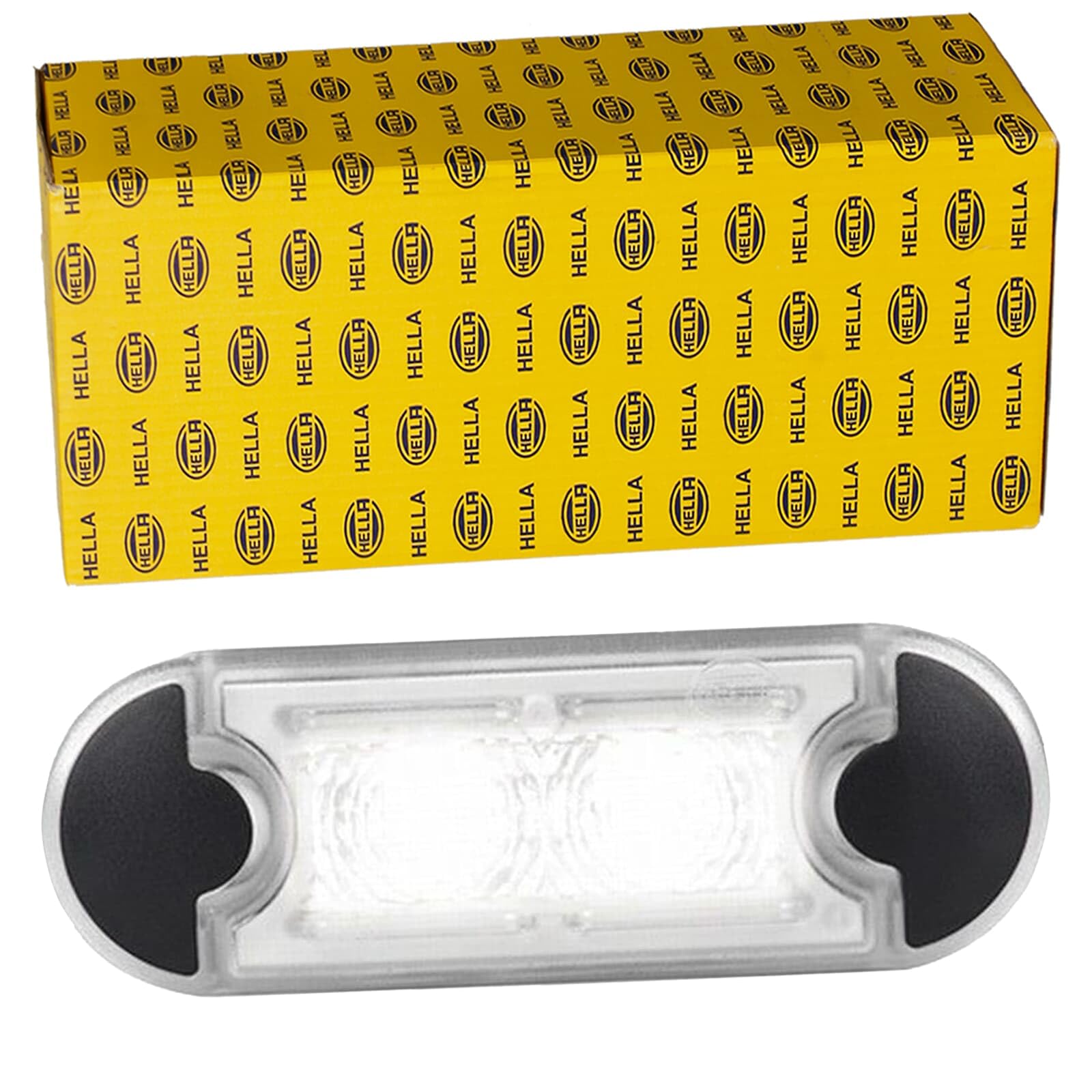 Hella 2PF 959 855-241 Positionsleuchte - Begrenzungsleuchte - Anhänger - Wohnwagen - DuraLED S - LED - 24/12V - Einbau/Schraubanschluss - ECE - Kabel: 2500mm - Stecker: offene Kabelenden