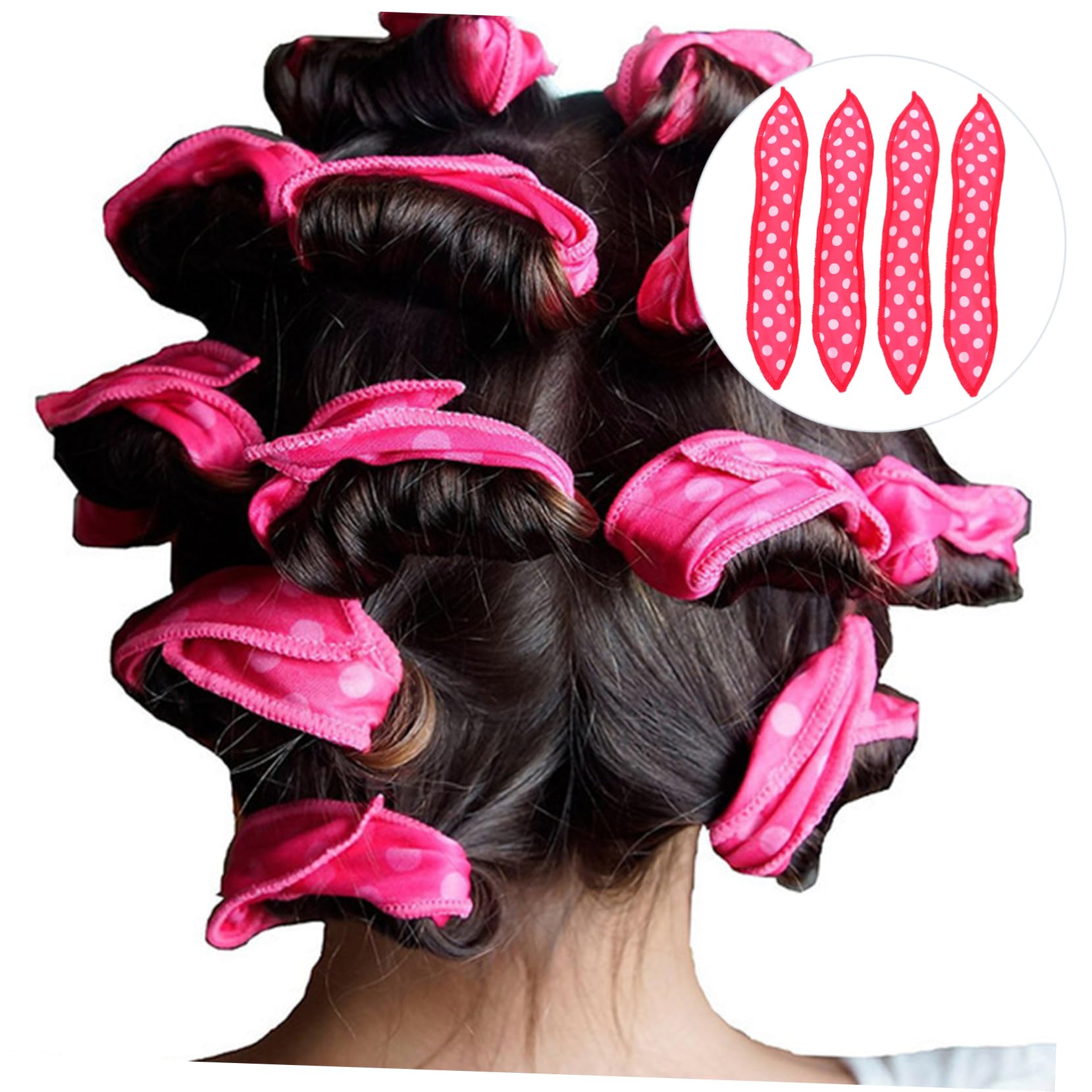 FOMIYES 57stücke Teiliges Haarschaumwickler Hitzefreie Schlaflockenwickler Für Gesundes Haar Für Lange Und Kurze Frisuren -styling Für Hause