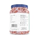 VED TATVA Himalayan Pink Rock Salt Crystals Whole/Granules/Sendha/Sindhav Namak, 450gm Jar/Unrefined & Natural, Used for Cooking, Baking, Sprinkling, Fermenting, Marinating gallery image