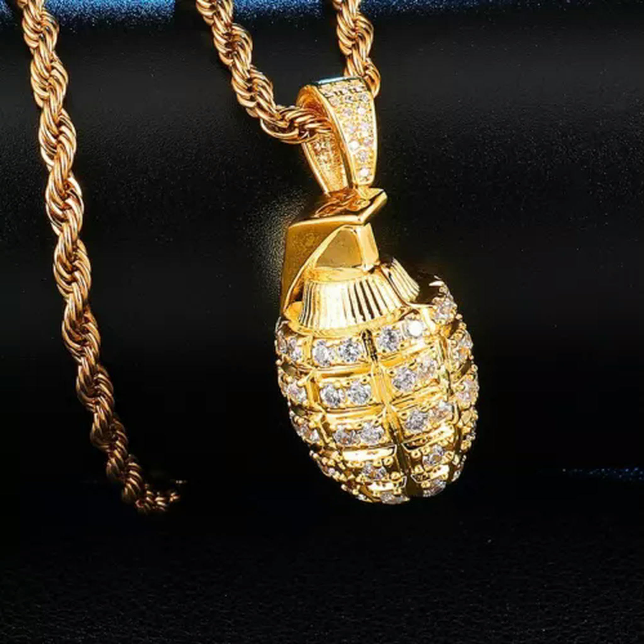 Collier de grenade pour homme qui ne ternit pas, la solution aux bijoux ternes et fragiles - 7