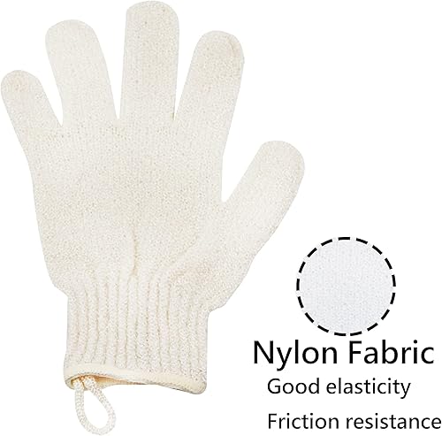 Miniatura 3 de Guante exfoliante  Exfoliante corporal para piel suave y suave  Exfoliante corporal para cabello encarnado, removedor de piel muerta y picazón y