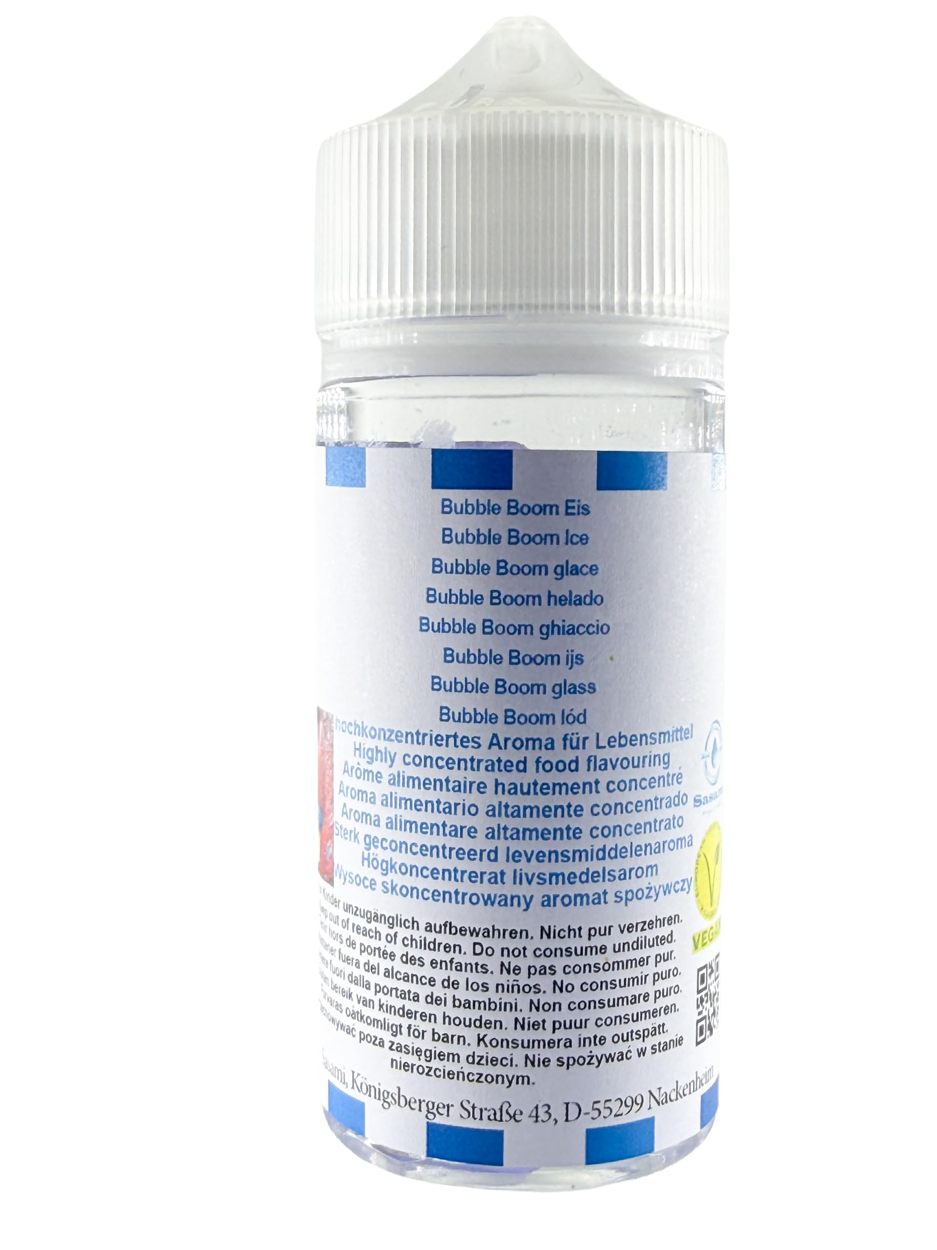 Bubble Boom helado aroma concentrado - Vegano - Sasami - 100ml
