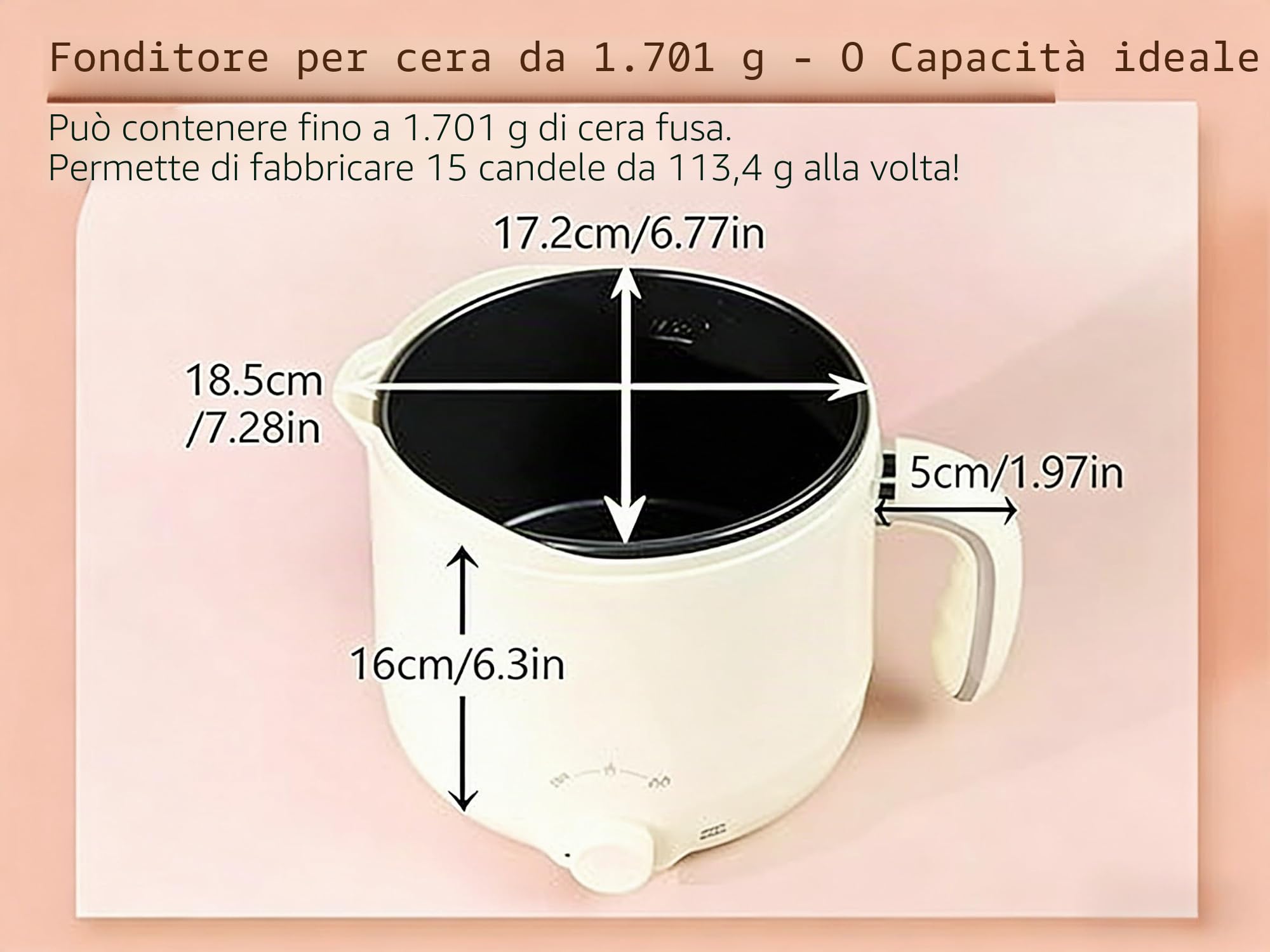 Set di Candele Fai da Te di Julwhisper per Adulti, Kit per la Creazione di Candele Fai da Te, Set di Candele Profumate da Regalo con Scioglicera, 1500g di Cera di Soia, 11 Barattoli di Cera, 8 Oli