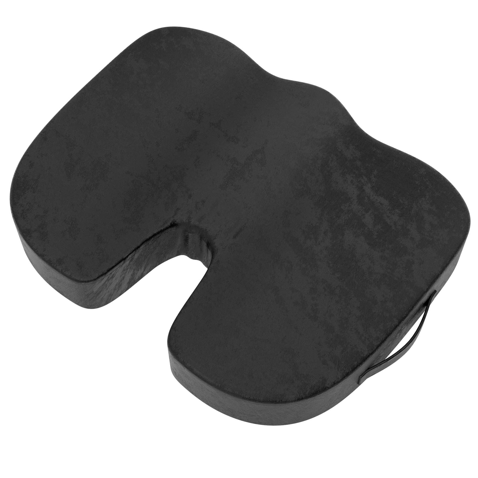 Coussin d'assise orthopédique mousse mémoire de forme ergonomique Intirilife