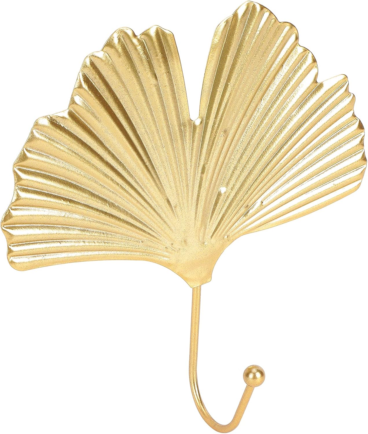 Decorative Wall Hooks for Hanging Coats, Towels, Keys, and Robes – Mini Iron Hook for Bathroom, Kitchen, Bedroom, and Living Room – Housewarming Gift (Golden C)