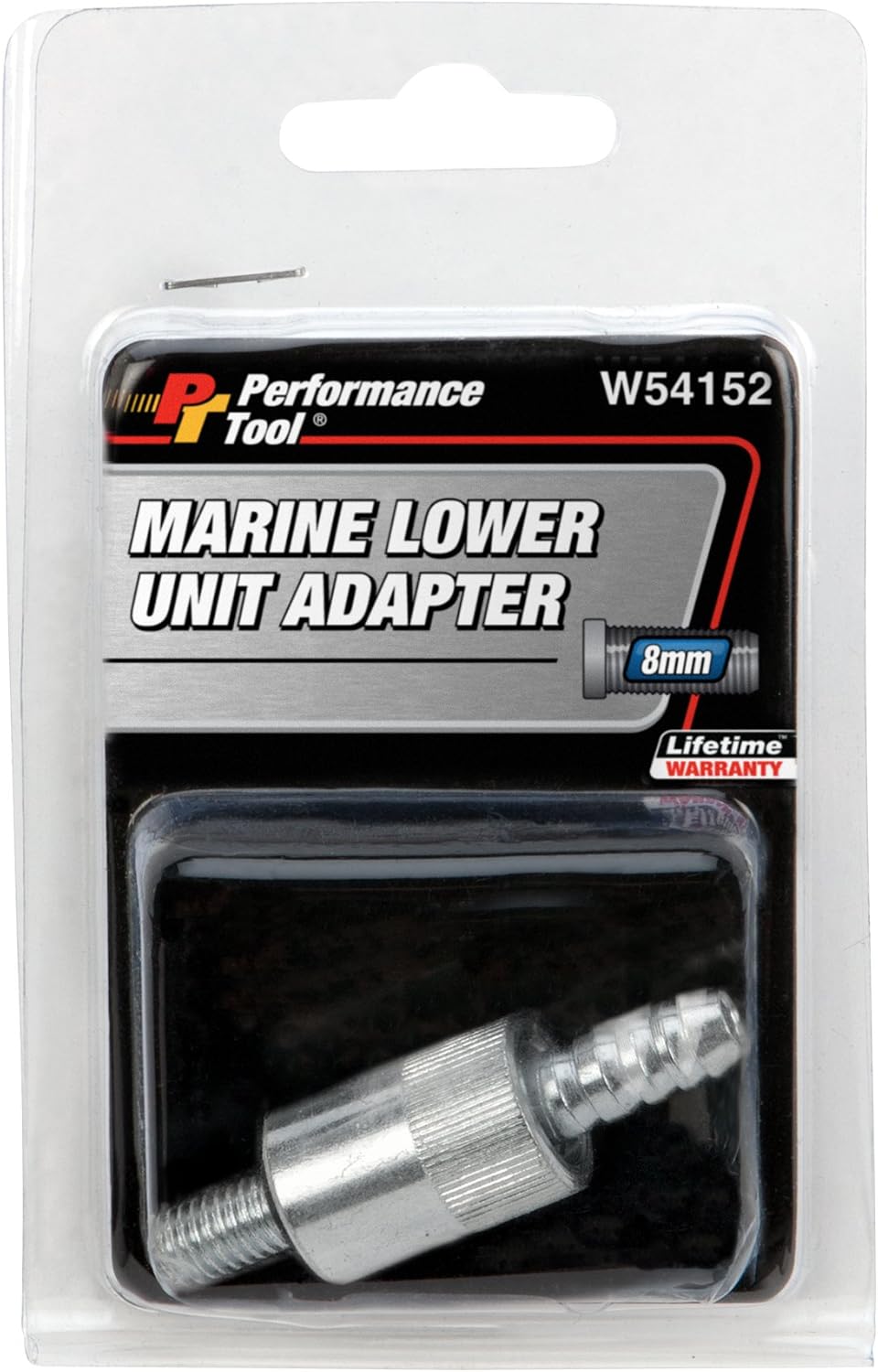 Performance Tool W54152 Marine Lower Unit Adapter for Water Machinery, Silver, 8 mm