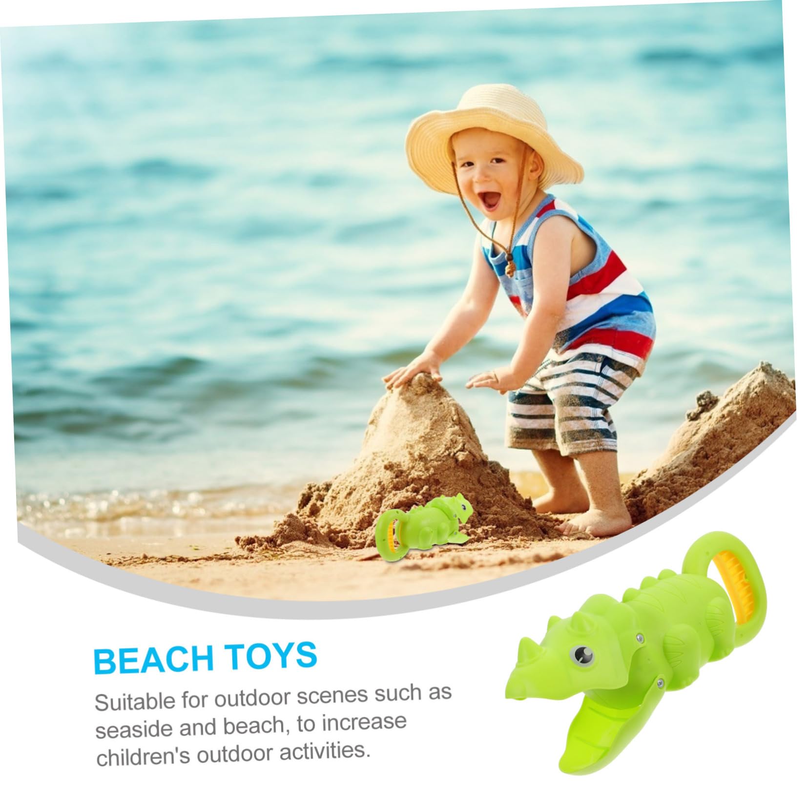 Lot De 2 Pinces à Sable Pour Jeux De Plage En Plein Air, Pinces à Sable