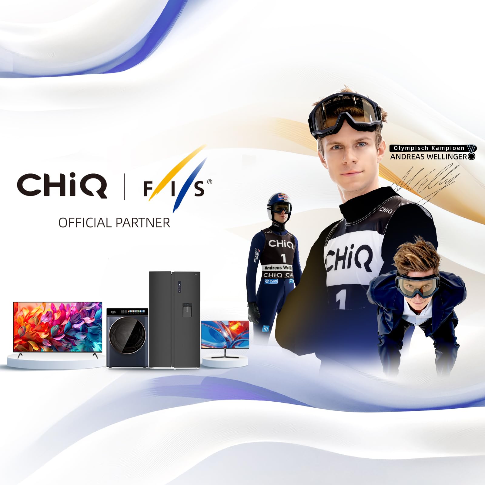 CHiQ 43 Zoll 4K UHD QLED Smart Google TV, ALLM & VRR für Spiele, MEMC | Kompatibel mit Apple AirPlay, HDR10, Sprachsteuerung, Ultra-dünnes Metal-Design, Dolby Audio, 2.4G/5G WLAN, U43QST