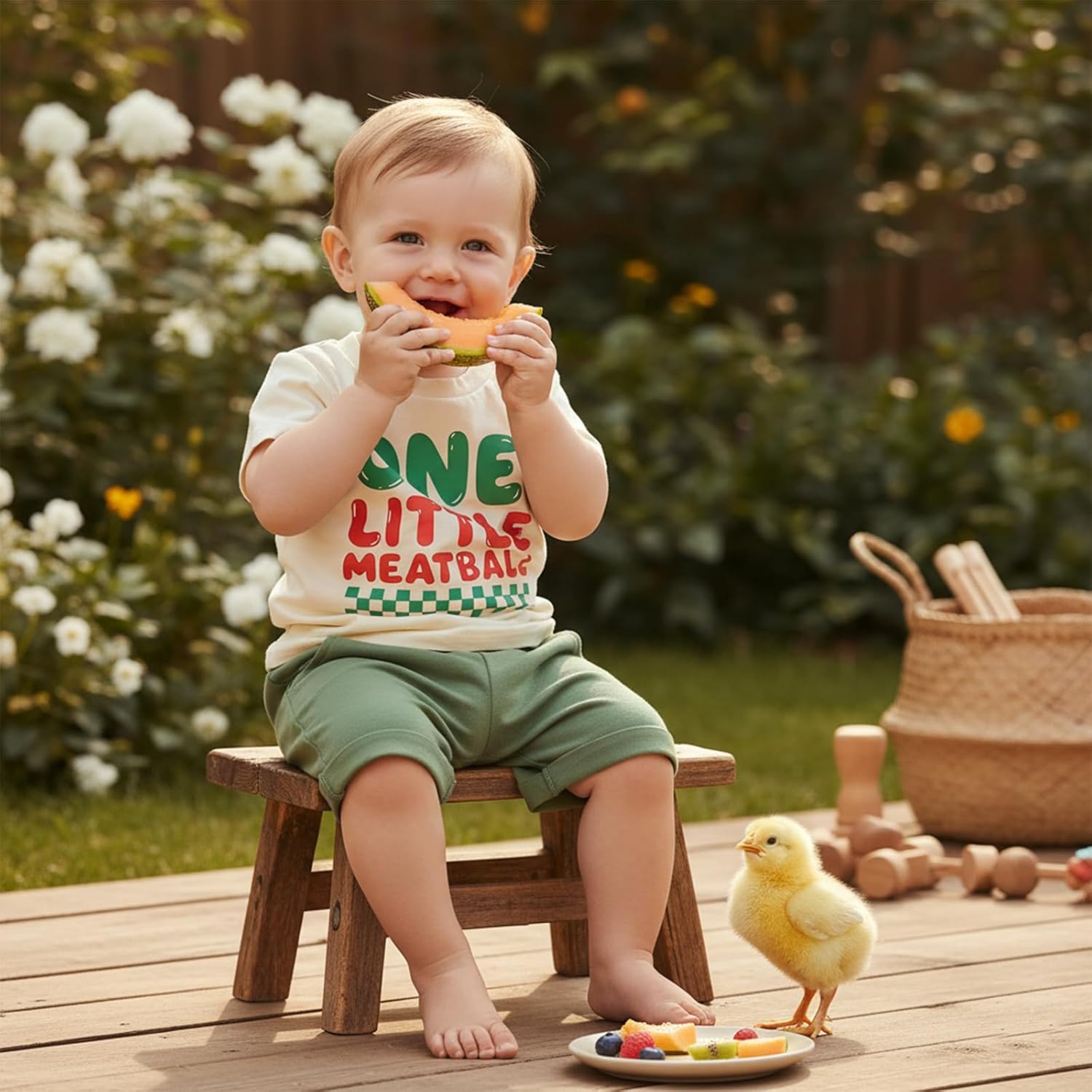 WZTYYDS Baby Boy First Birthday Outfit Letter Print Short Sleeve T-shirt Jogger Shorts Set 1st birthday Summer Clothes - Image 3