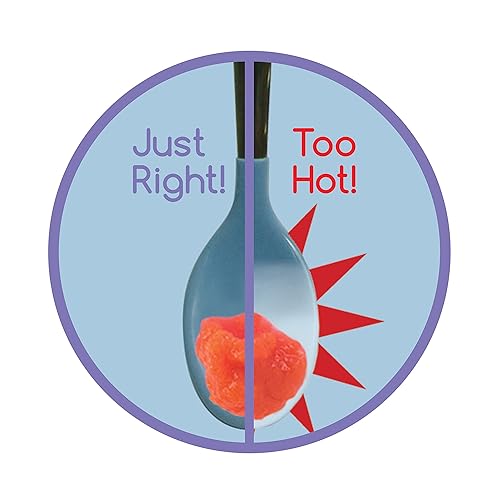 Miniatura 4 de Dreambaby Cuchara de punta suave con detección de calor, cambio de color