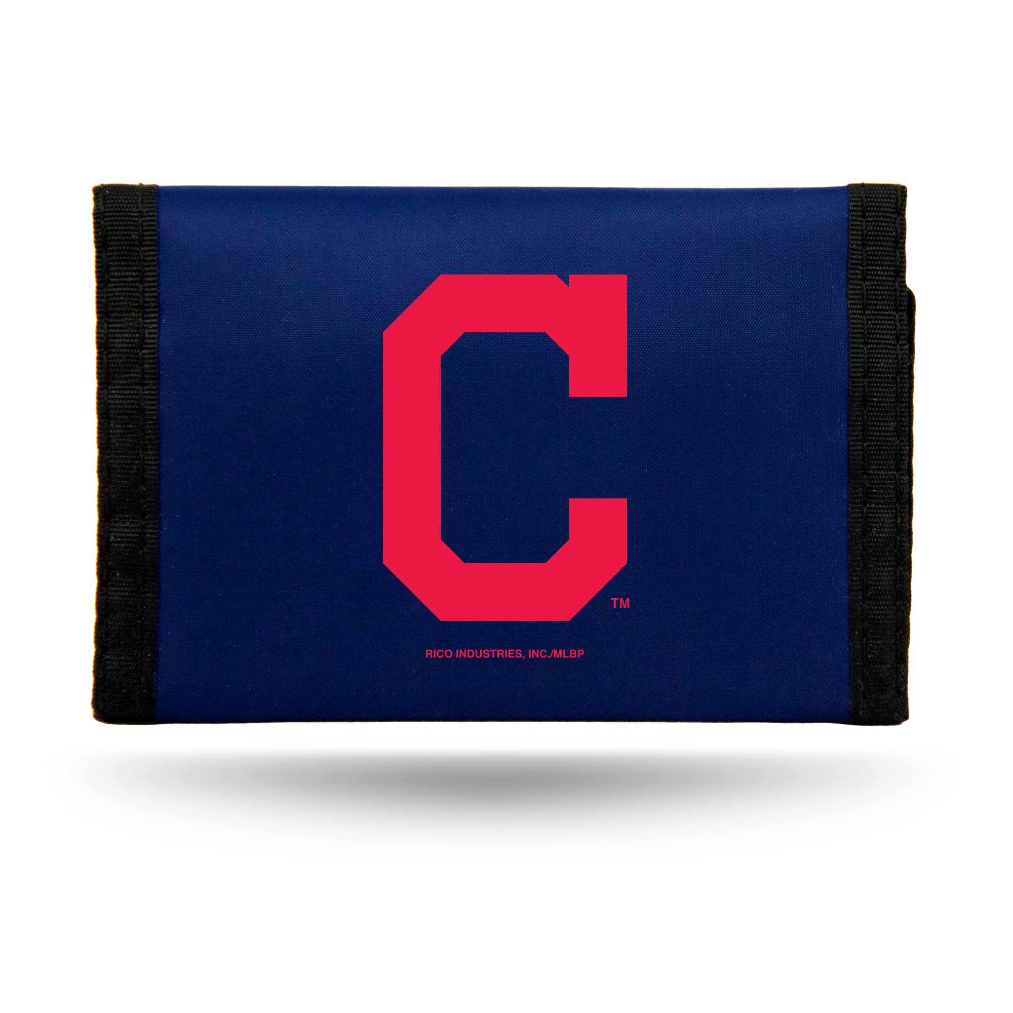 Rico Cleveland Indians Baseball Nylon Trifold Wallet