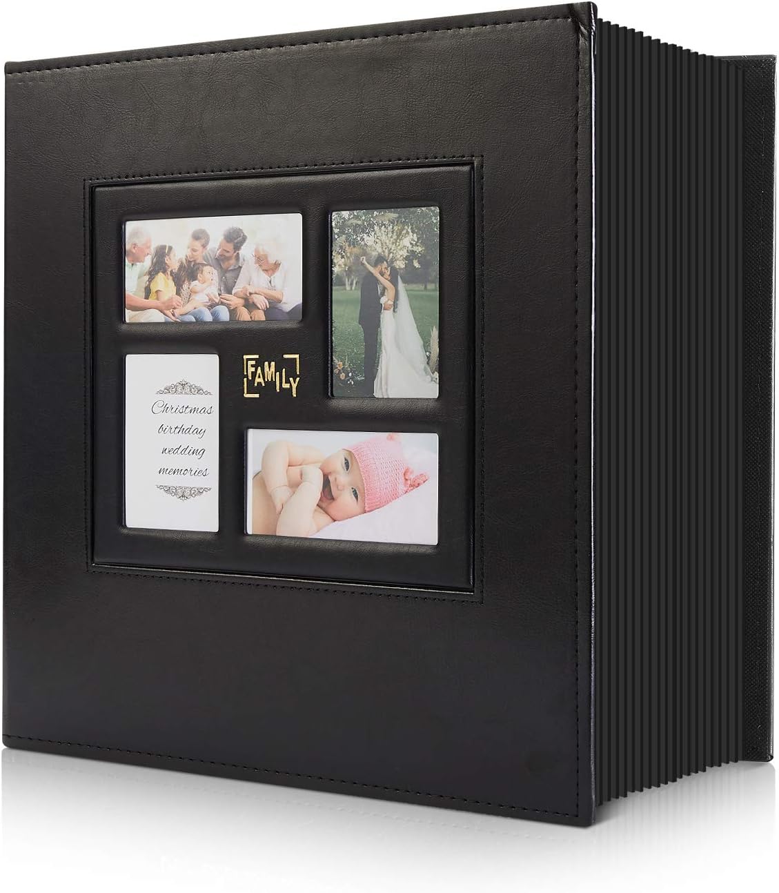 Hongxing Photo Album 4x6 1000 Pockets Photos, Extra Large