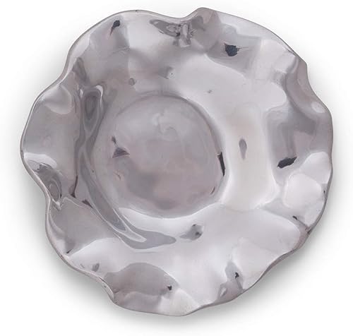 Miniatura 4 de Arthur Court Carmel Pattern - Cuenco de inmersión elevado de 5.5 pulgadas de diámetro y 4.5 pulgadas de alto