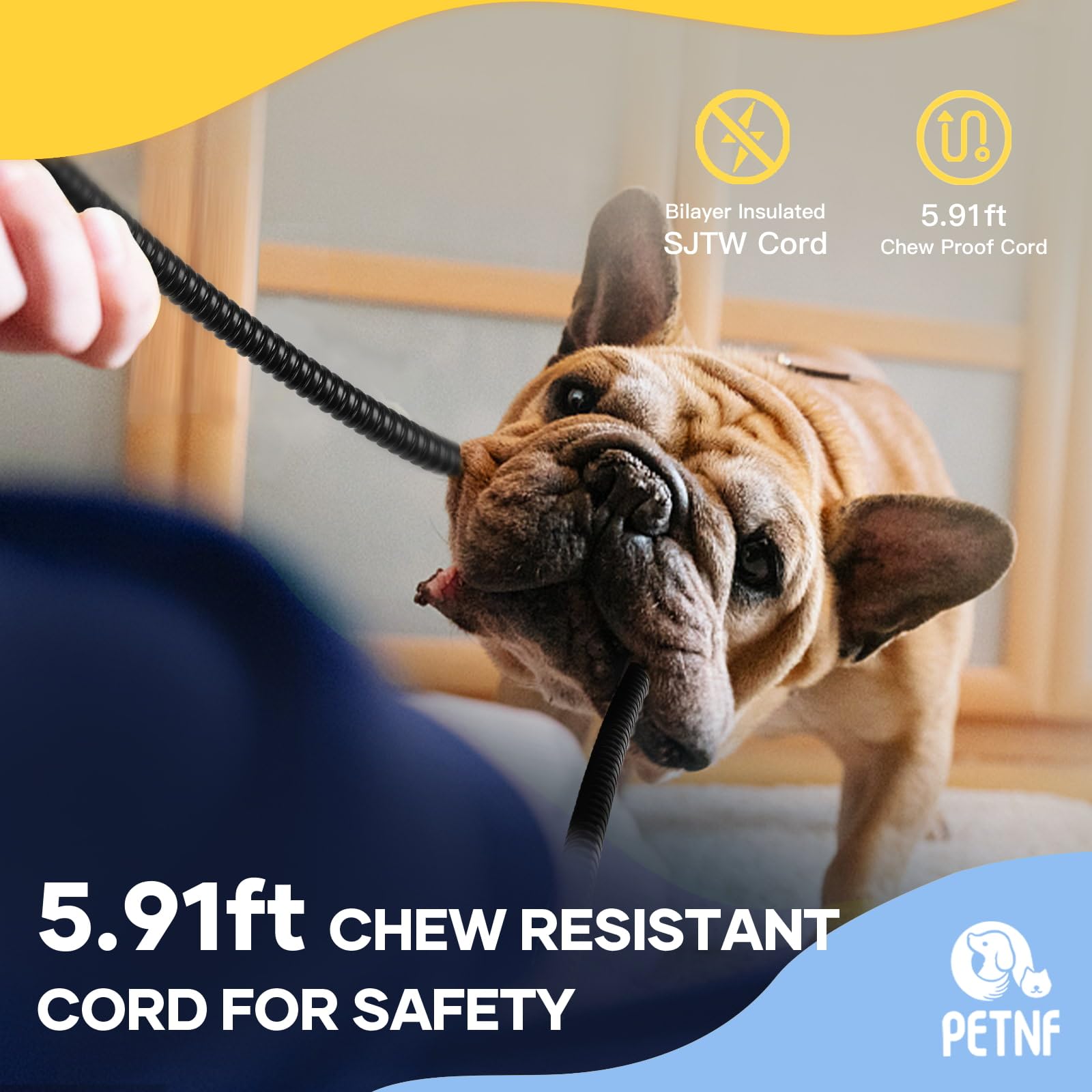 Outdoor Pet Heating Pad for Cats Dogs,Upgraded Electric Cat Dog Heating Pad 6 Levels Adjustable Temperature Dog Cat Heated Pad Mat with Timer,Waterproof Heated Cat Dog Bed Mat with Chew Resistant Cord