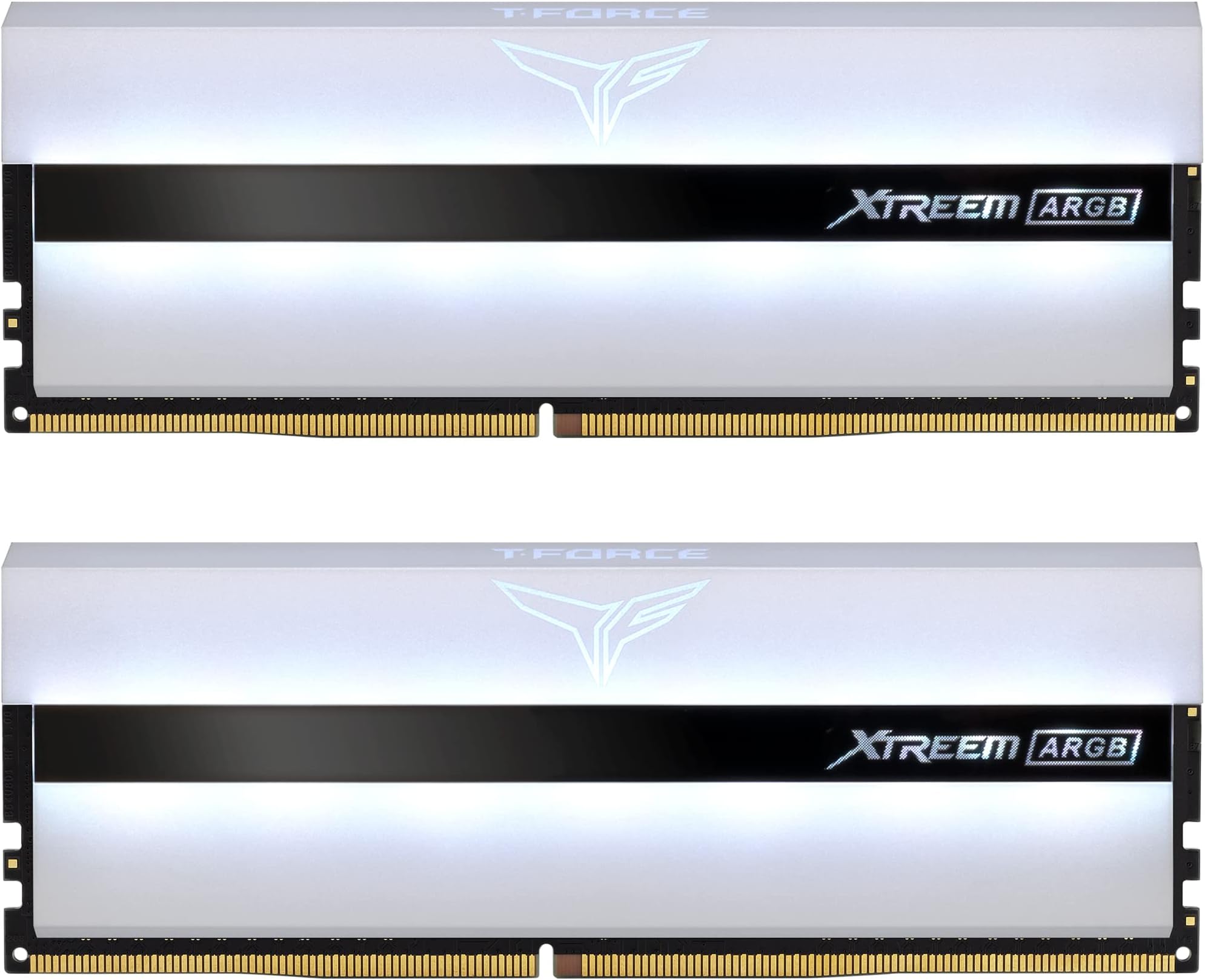 TEAMGROUP T-Force XTREEM ARGB 3600MHz CL18 64GB (2x32GB) PC4-28800 Dual Channel DDR4 DRAM Desktop Gaming Memory Ram (White) - TF13D464G3600HC18JDC01