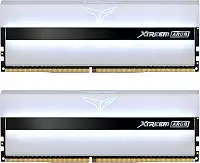 TEAMGROUP Memória RAM para jogos T-Force Xtreem ARGB 3600MHz CL18 16GB (2x8GB) PC4-28800 Dual Channel DDR4 DRAM Desktop (branco) - TF13D416G3600HC18JDC01