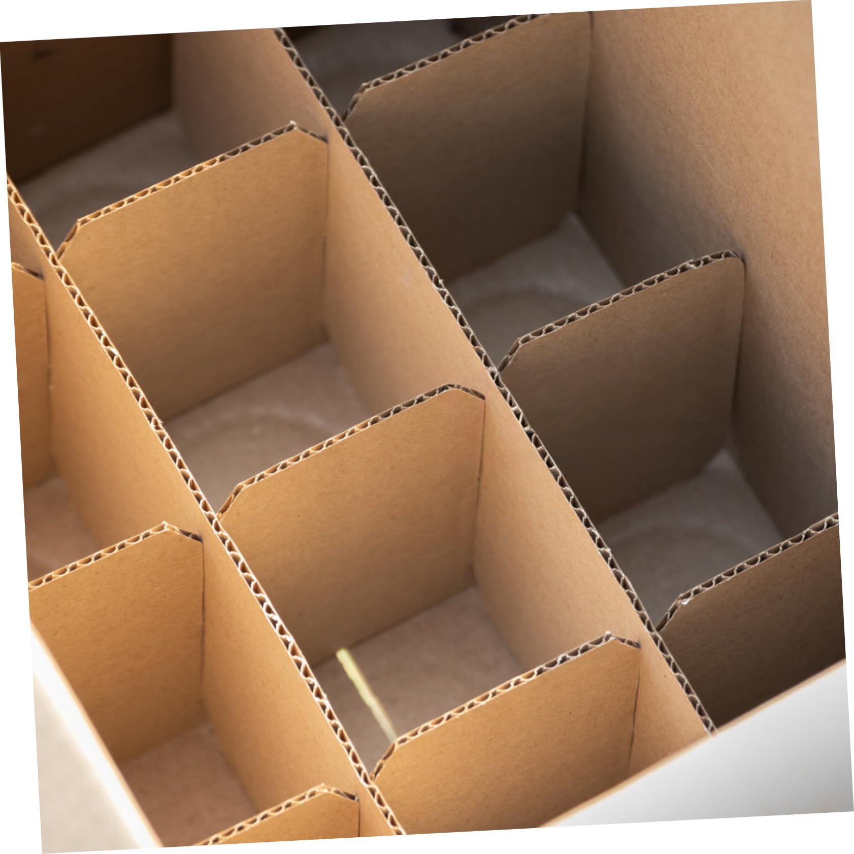 Uonlytech Conjunto de Material de Embalaje Kit de Embalaje de Divisores de Cartón para Cajas de Mudanza Insertos de Cartón Protectores de Envío Materiales de Laminas de Carton Corrugado