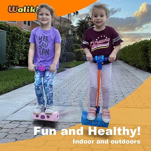 Miniatura 24 de WALIKI Foam Pogo Hopper Bull Jumper El mejor juguete para niños de 5 años Rojo