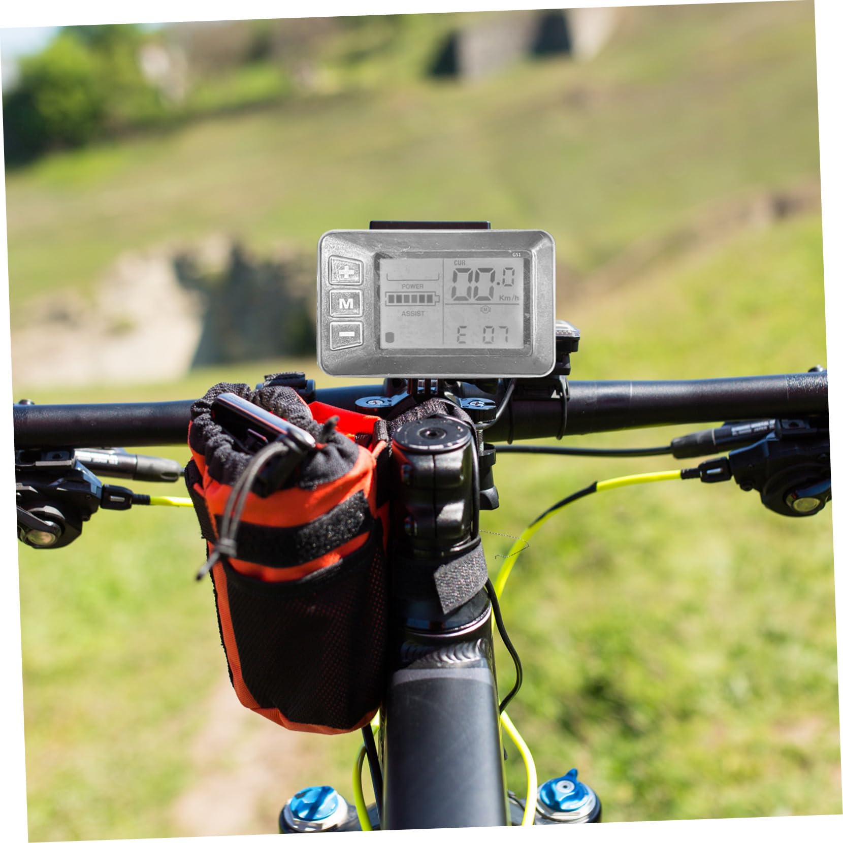 CONGARTENO E-bike Monitor Schutzhülle Silikon Transparent Staubdicht Fahrradtacho Abdeckung Displayschutz für Outdoor Fahrradcomputer 