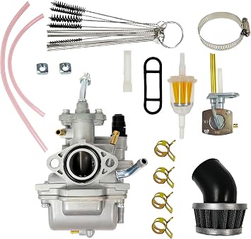 TTR90 Carburetor Replacement for Yamaha TTR 90 TTR90E 2003-2005 | for TTR90EW 2007 TTR90EV 2006 TTR90 2000-2003 Carb with Valve Petcock Air Filter