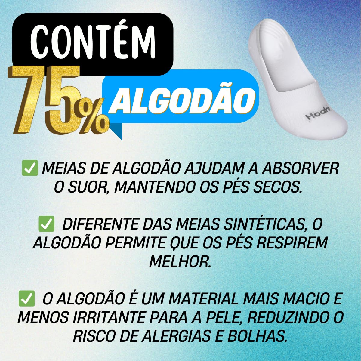 Meia Hoahi Sapatilha Feminina 22967 Kit C/3 em promoção! Veja a oferta e mais achadinhos de Moda íntima 5 Hoje é o melhor dia para comprar Meia Hoahi Sapatilha Feminina 22967 Kit C/3 com aquele preço maroto! Promoção! Aproveite a oferta! 5