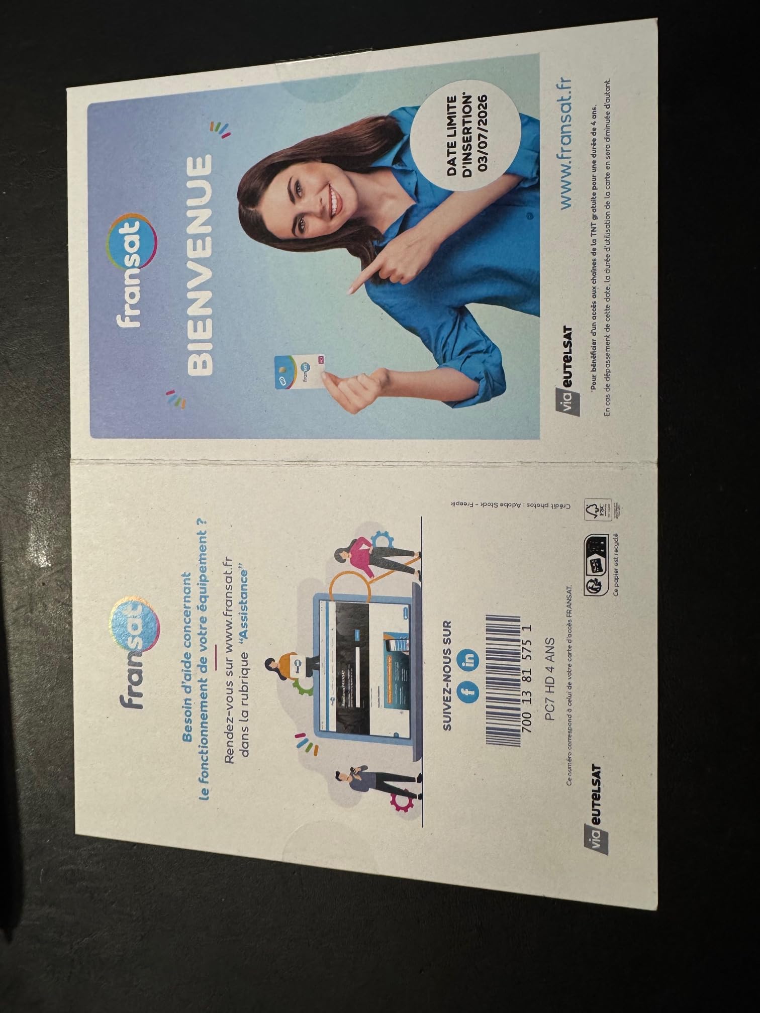 SCHEDA PC7 FRANSAT HD