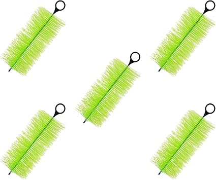 5 Pieces Fish Pond Filter Brushes Koi Pond Filter Fish Tank Skimmer Cleaning Brush, 30cm