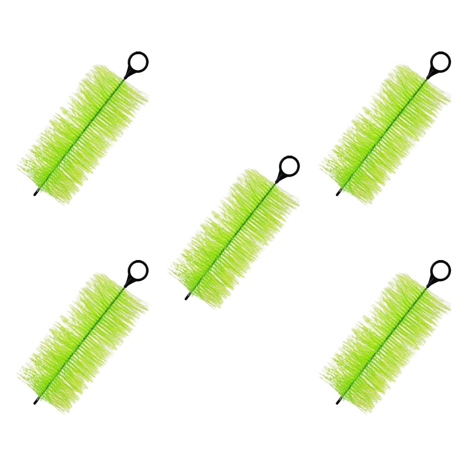 F Fityle 5 Pezzi Spazzole per filtri per laghetti per Pesci Acquario Acqua Giardino Stagno Skimmer Facile da Usare Accessori per laghetti Spazzola per la, 40 cm
