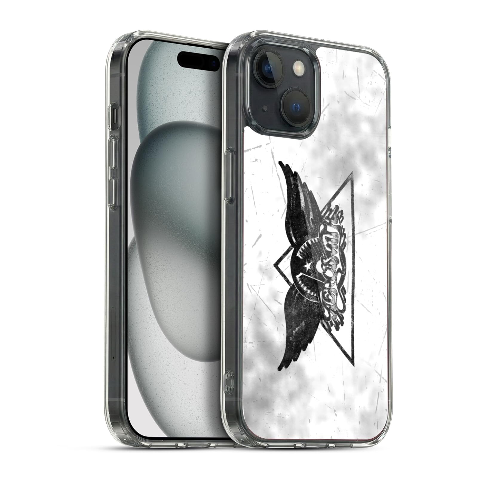 Funda Aerosmith para iPhone 15 Plus de gel suave con logotipo oficial 7