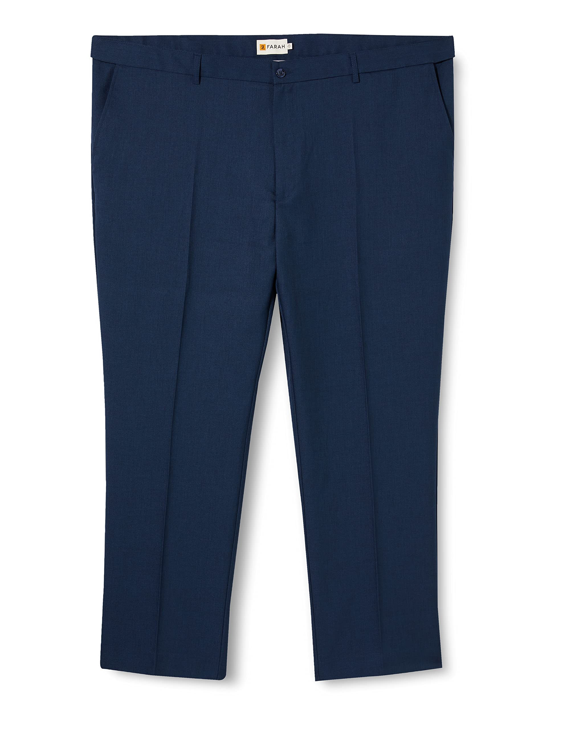 Farah Classic Men's Roachman Trousers, Midnight, 48W 29L UK
