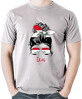 Iraqi Girl Iraq Girl Iraq Woman Flag T-Shirt Sweatshirt Hoodie Tanktop for Men Women Kids White