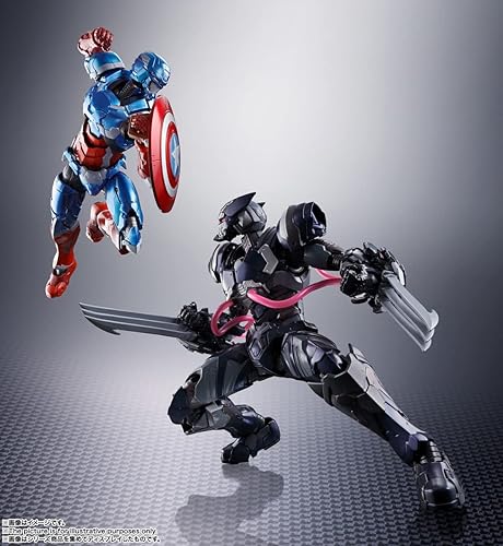 Miniatura 16 de TAMASHII NATIONS - Tech-On Avengers - Venom Symbiote Wolverine (Tech-On Avengers), Figura de acción de Bandai Spirits S.H.Figuarts
