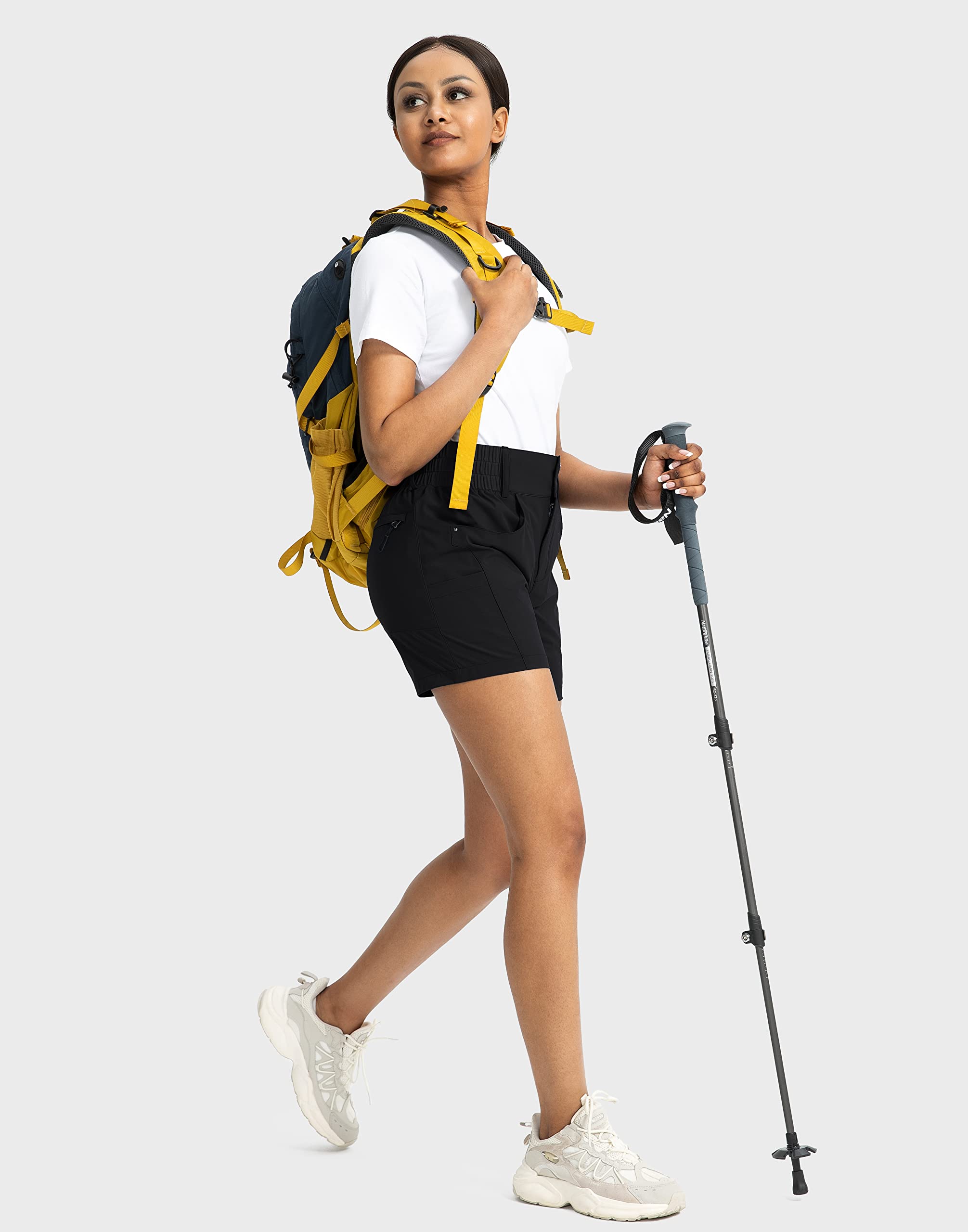 Viodia Women's 5" Hiking Golf Shorts with Pockets High Waist Stretch