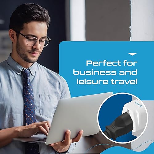 Vista 168 de Adaptador de conexión universal a tierra Ceptics EE. UU./Japón - tipo B