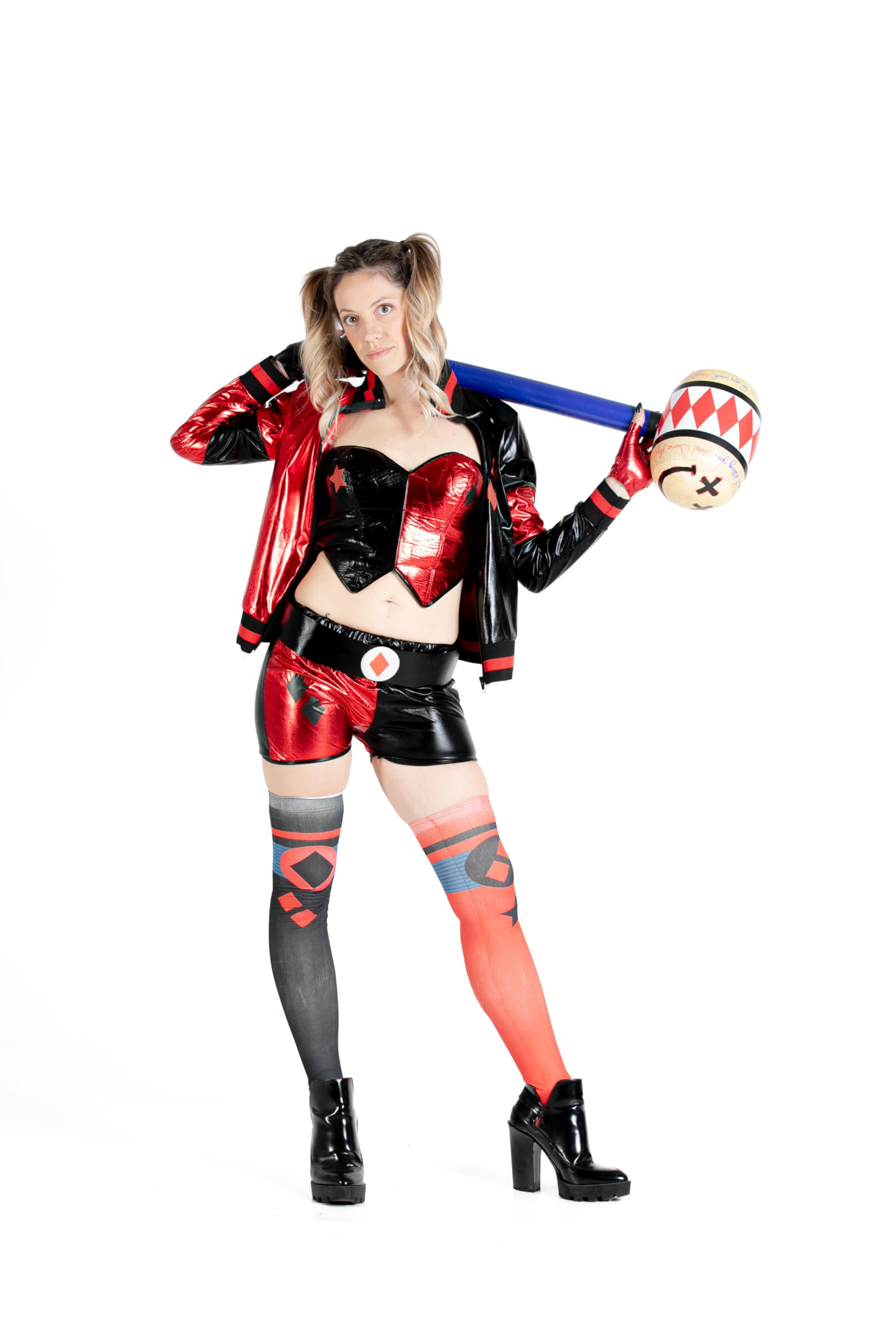 Ciao- Harley Quinn inflatable Mallet Sledge-Hammer (80cm) official DC Comics