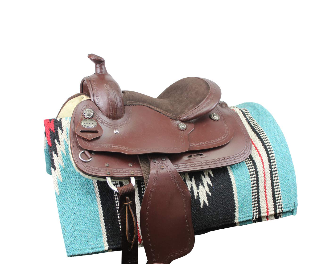 Navajo Woven Saddle Blanket Ca 1950's