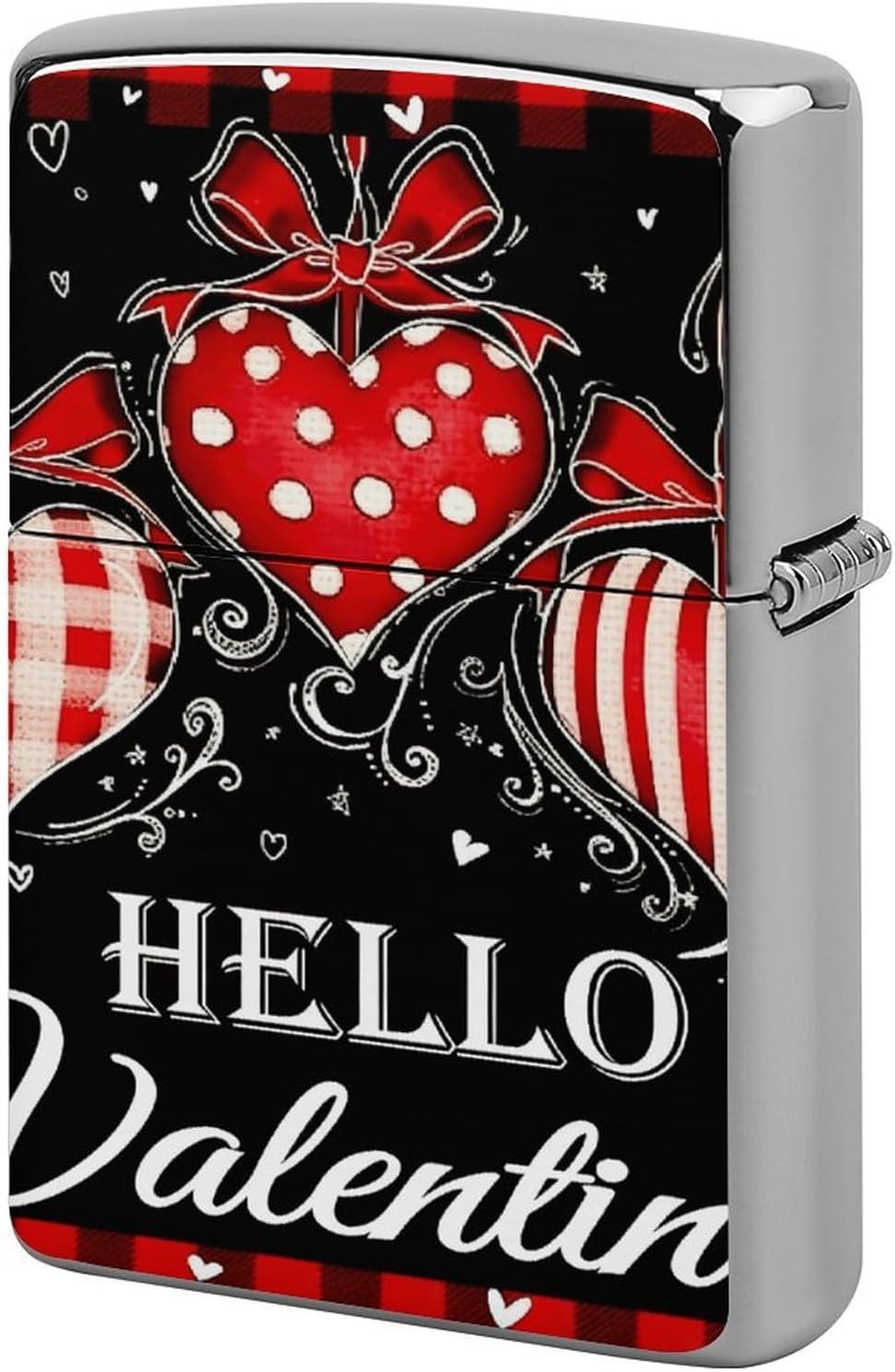 Metal Lighter Case Protective Cover, Valentines Day
