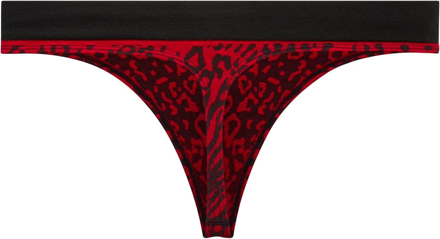 Reebok Womens Thongs - 4 Pack Performance Stretch G-String Thongs for Women - Breathable No Show Sexy Lingerie Underwear - Image 6