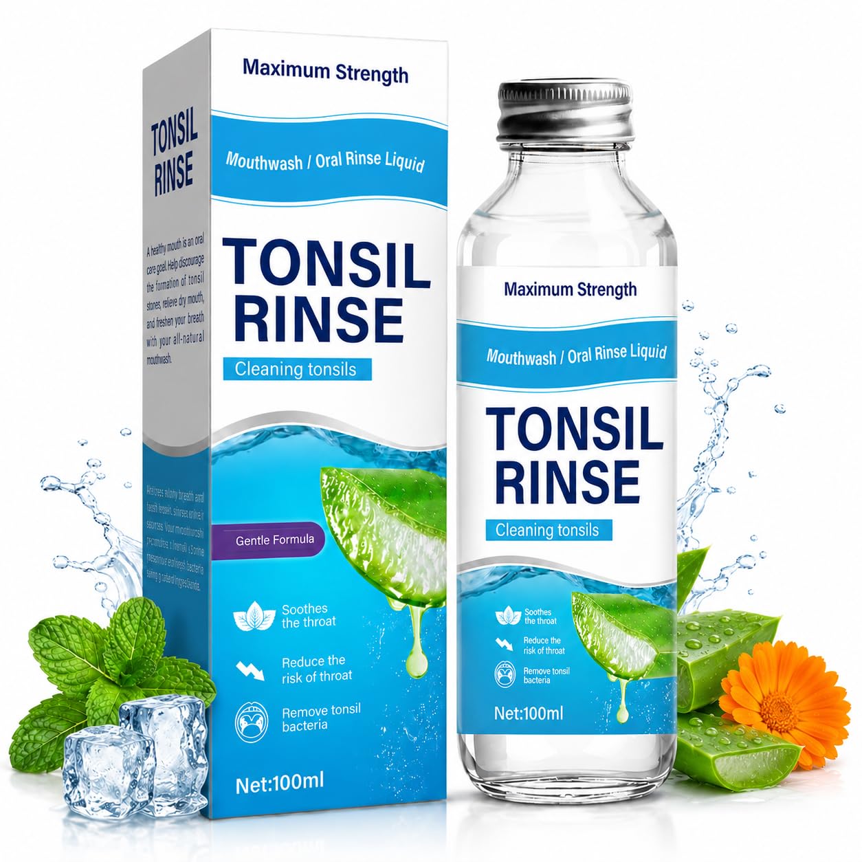 Tonsillenstein Entferner, Sanft und Reizfrei