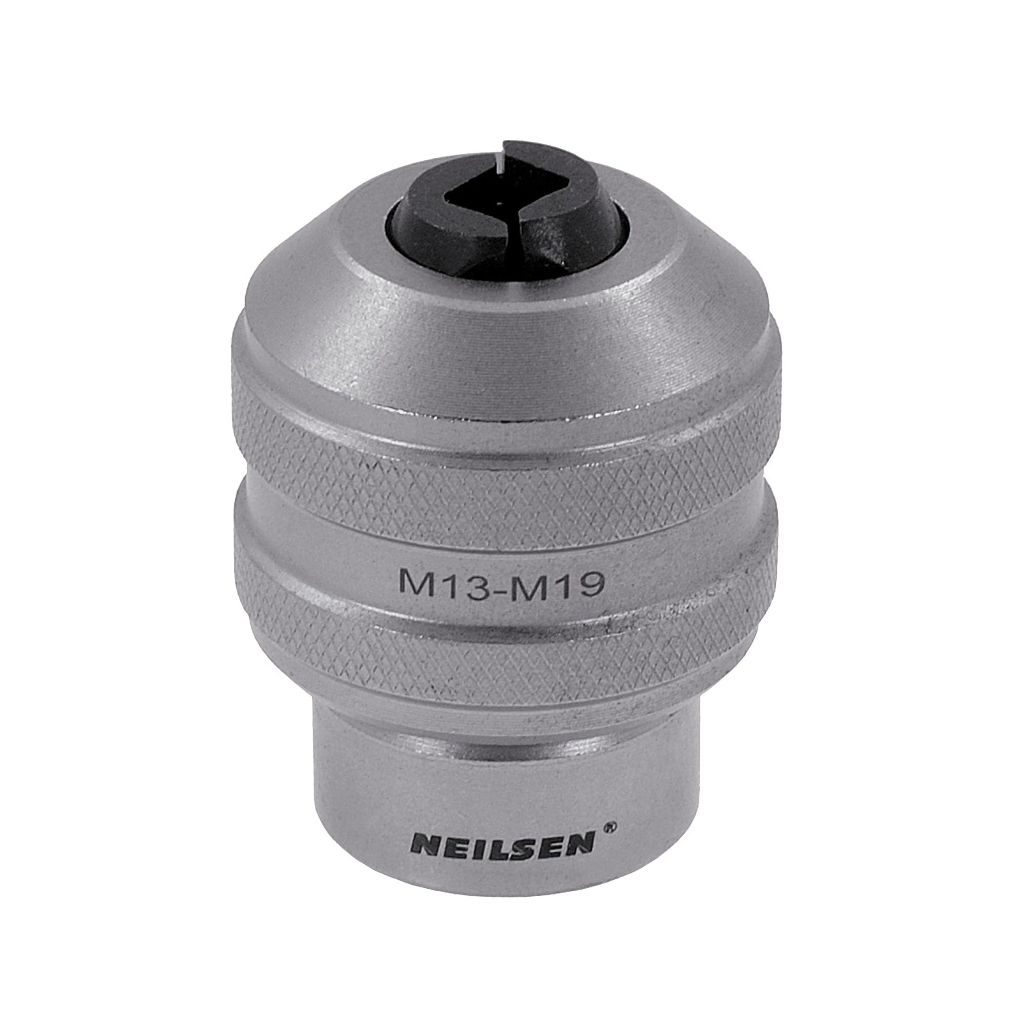 Neilsen CT6585 Adjustable Tap Chuck Socket 1/2" Drive, M13-M19 | Versatile Tap Adapter | Compatible with M13 to M19 Screws