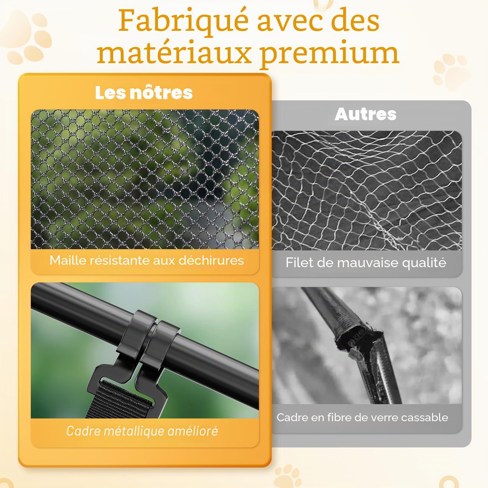 Rywell Enclos d'extérieur pour Chat Extra Large 3 Niveaux, résistant aux intempéries et au Soleil, 5 fenêtres, Sac de Transport Inclus
