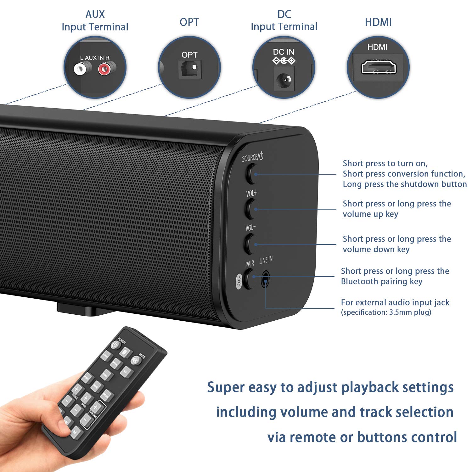 Save 7 On Jtweb Sound Bar With Subwoofers For Tv Wall Mountable Soundbar Wireless Bluetooth Audio Speakers 32 In Deep Brass Tv Audio Speaker Bar 2 1 Channel Home Theater Surround Sound Speaker