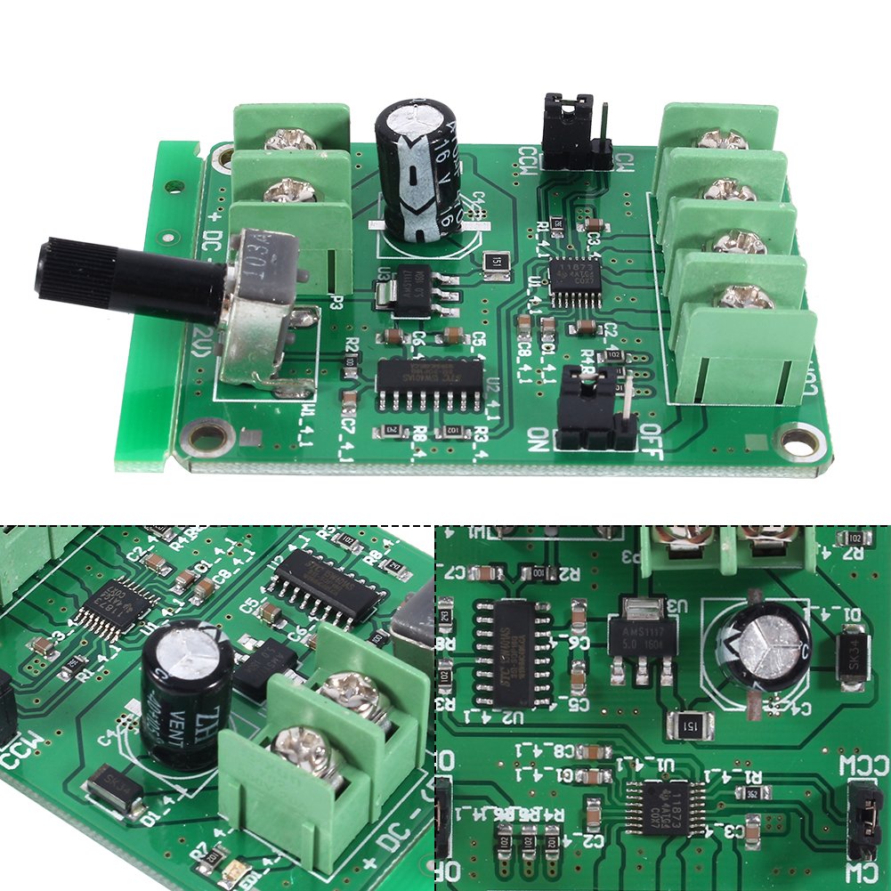 Motor Drive Board, Controller scheda di controllo del motore sensorless a bordo motore senza spazzole CC 9 V-12 V per disco rigido